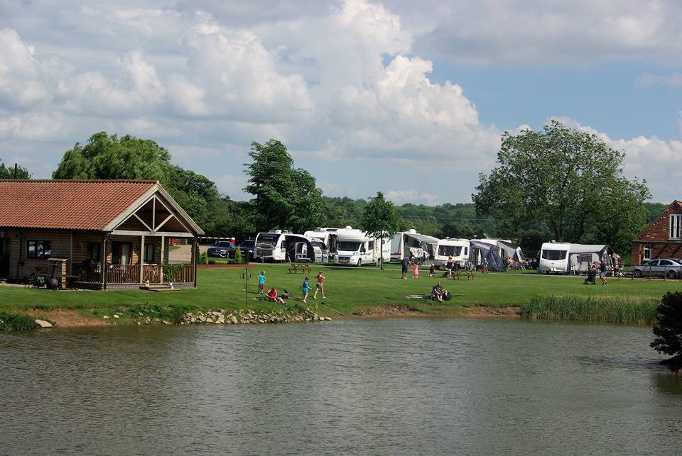 Serviced pitches for tourers